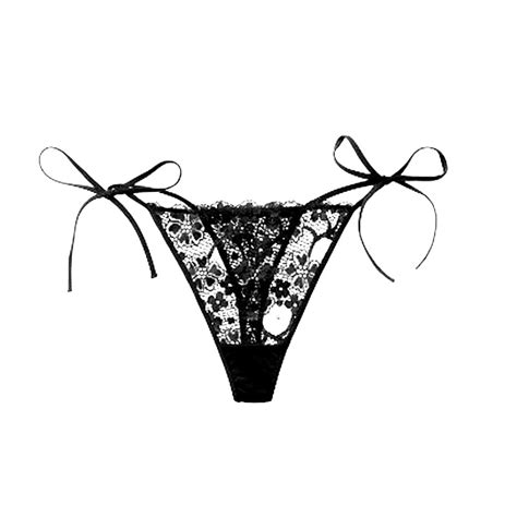 Tcact Womens Panties Sexy Lace Thong G Strings Female Low Waist