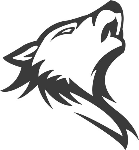 Download Transparent White Wolf Png Wolf Logo Png Hd Png Download Vhv