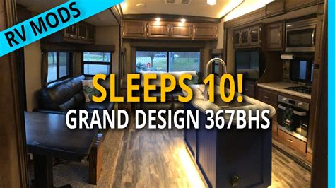 Practical Rv Mods Grand Design Reflection Mid Bunk 367bhs Youtube
