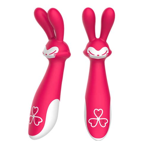 Rabbit Shape Powerful Vibrators Magic Wand Vibrator Av Vibrators Stick Rechargeable Sex