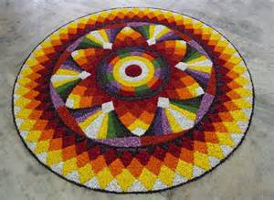 Athapookalam is a traditional way of arranging flowers in a design like floral rangoli. 70 Beautiful Award winning Onam Pookalam Designs ...