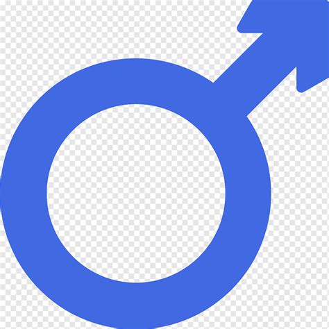 Gender Symbol Male Symbol Blue Text Logo Png Pngwing