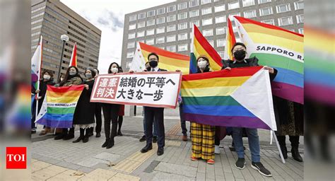 The Light Of Hope Japanese Same Sex Couple Overjoyed By Marriage Ruling Times Of India