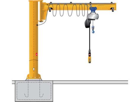 Column Mounted Jib Crane Aicrane Quality Jib Crane For Sales