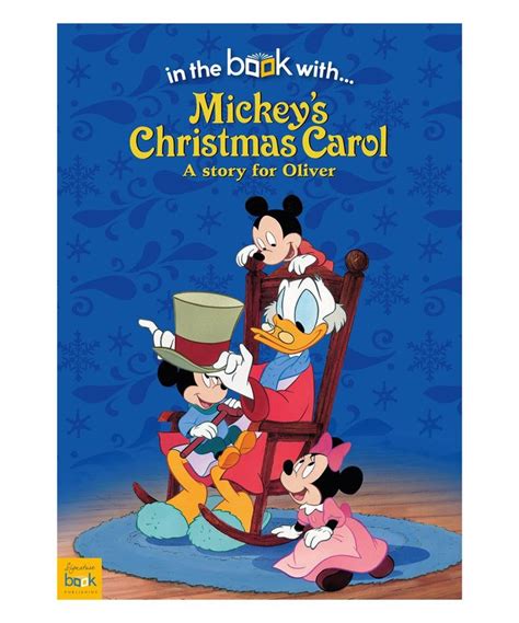 Take A Look At This In The Book With Mickeys Christmas Carol Hardcover