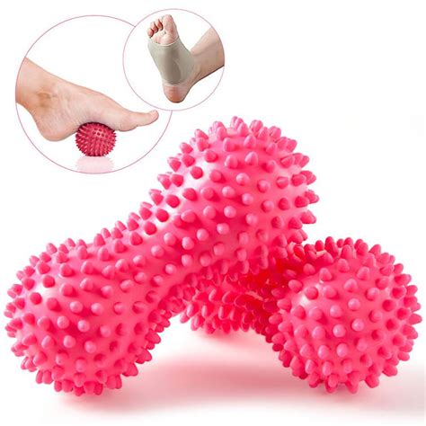 China Peanut Massage Ball Spiky Ball For Deep Tissue Back Massage Foot Massager All Over