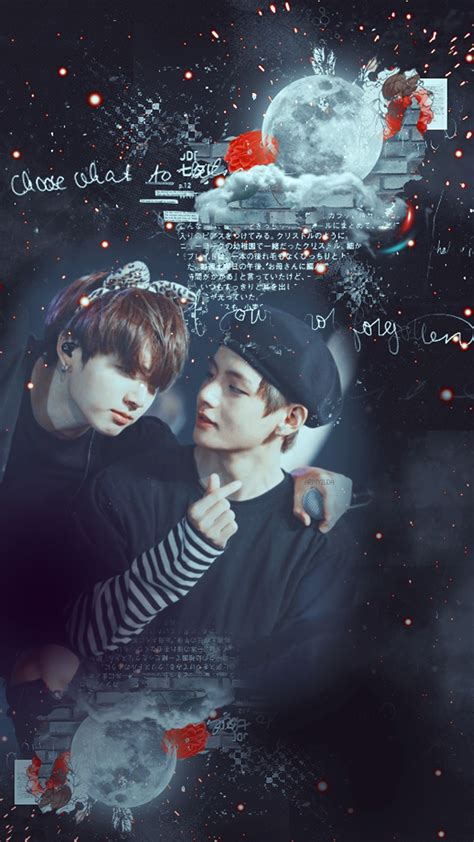 Taekook Aesthetic Wallpapers Wallpaper Cave