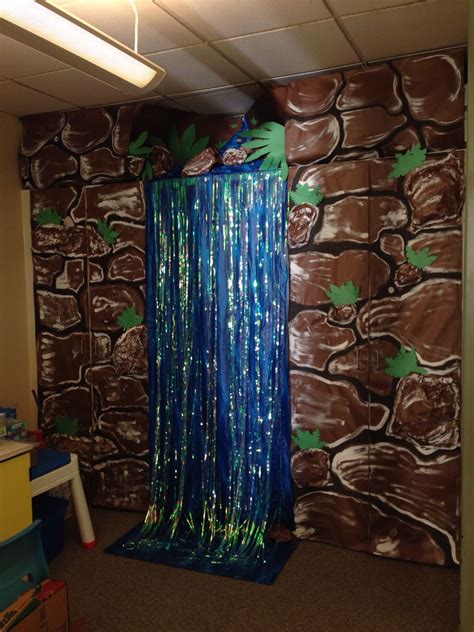 Classroom Waterfall For Rainforest Theme Rainforest Theme Rainforest