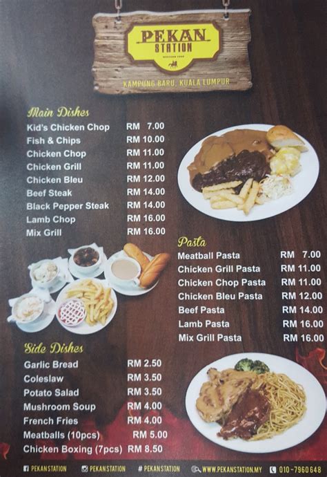 With its delicious and flavourful menu choices, we provide quality food with great hospitality. DAUS REDSCARZ: Pekan Station antara Western Food murah di ...