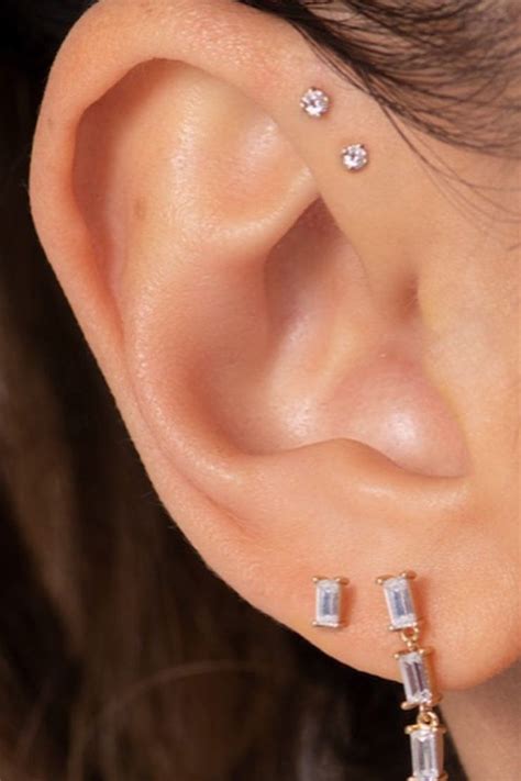 The Coolest Piercing Trends To Try This Year Types Of Ear Piercings