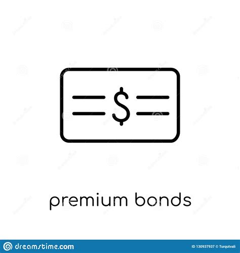 Bonds Icon Of 3 Types Color Black And White Outline Isolated Vector