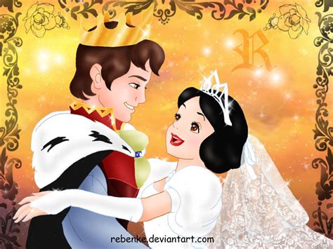 Snow White And Her Prince By Rebenke On Deviantart