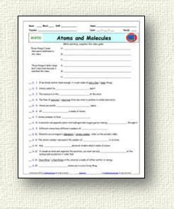 Write down 3 things you already knew about chemical reactions that were confirmed through watching the video: Bill Nye Atoms And Molecules Worksheet Answers - worksheet