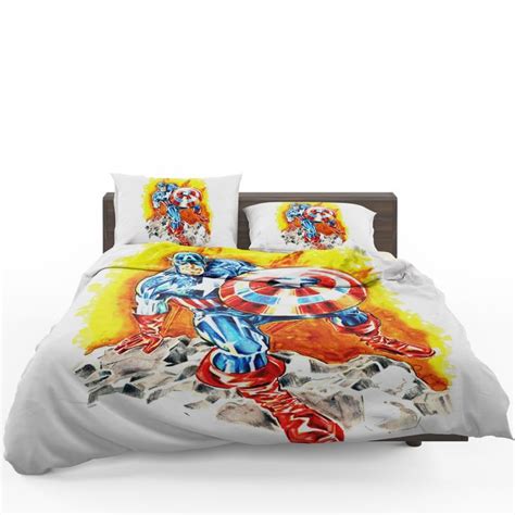 Captain America The First Avenger Marvel Bedding Set Marvel Bedding