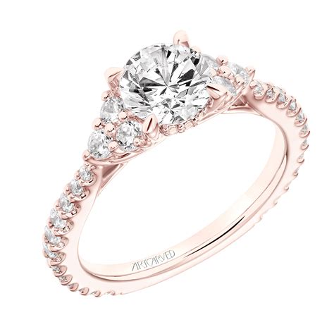 Rose Gold Diamond Engagement Ring Ubicaciondepersonascdmxgobmx
