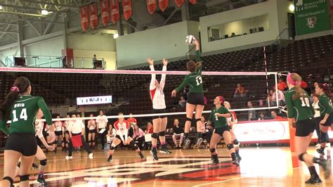 Ohio Volleyball Ohio Takes Down Bowling Green 3 0 Youtube