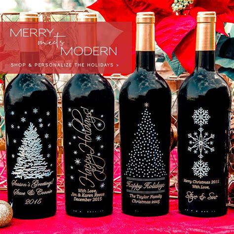 Personalized Custom Engraved Wine Bottles And Ts For All Occasion Etched Wine Engraved