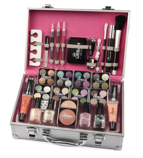 vanity case cosmetic make up urban beauty box travel carry t storage 60 piece buy online in