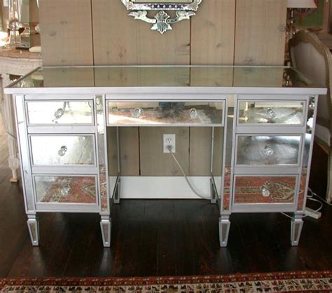 So, one day it occurred to. 7 Drawer Mirrored Vanity/Desk at 1stdibs