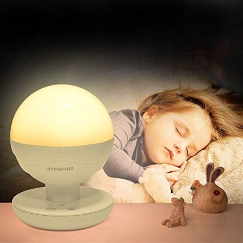 Atpwonz Led Children Night Light Baby Bedside Lamps Touch