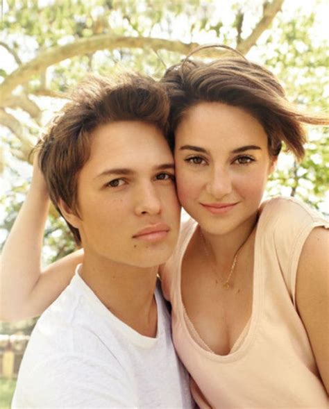 Shailene Woodley Ansel Elgort In The Fault In Our Stars