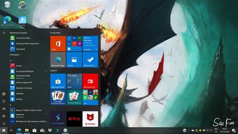 Windows 10 Voici Comment Activer Dès Maintenant Le Nouveau Menu Démarrer