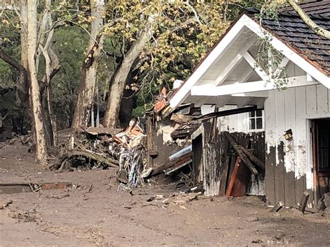 Photos More Scenes Of Destruction From Southern California Mudslides
