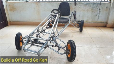 Build A Off Road Go Kart At Home Diy Car Tutorial Part1 Youtube