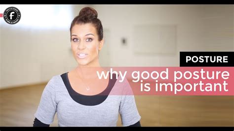 why good posture is important free lesson fabylis® posture get the perfect posture youtube