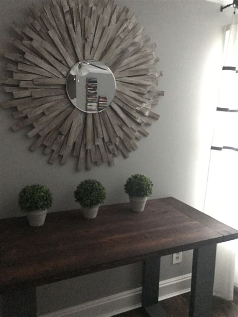 Shop all things home decor, for less. Sunburst Mirror DIY- Cheap and Creative Wall Art with Wood ...