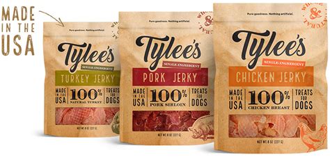 Tylee's human grade dog food. Tylee's Human-Grade Pork Jerky Dog Treats, 8-oz bag ...