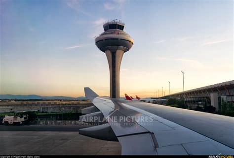 Airport Overview Airport Overview Control Tower At Madrid Barajas