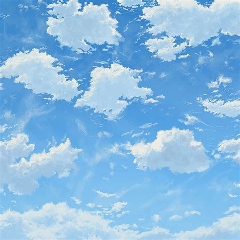 Art Anime Sky Anime Blue Sky Hd Phone Wallpaper Pxfuel