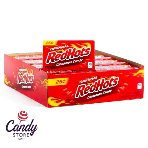 original red hots cinnamon candy mini boxes 24ct
