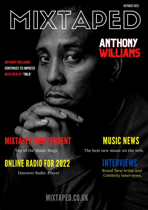 Anthony Williams Continues To Impress With New Ep ‘tmlb Set For