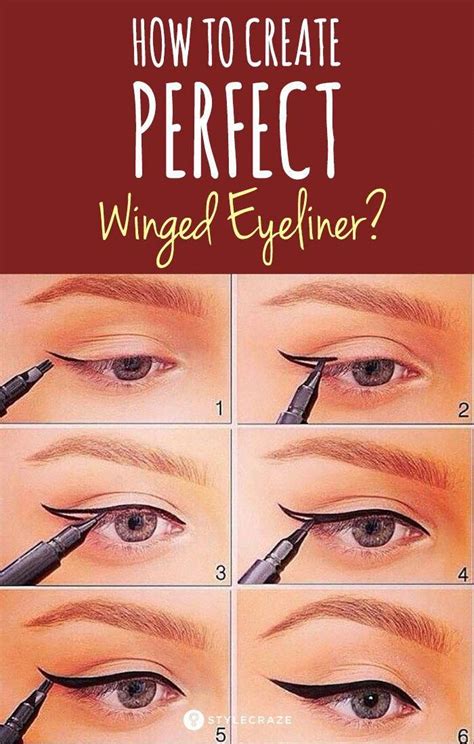 Try It 6 Fantastic Ways To Create Perfect Winged Eyeliner Perfect
