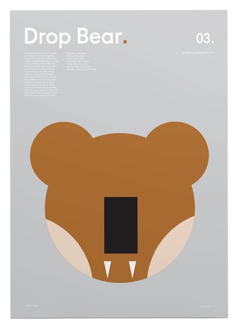 Drop Bear 2 — Nick Barclay Designs