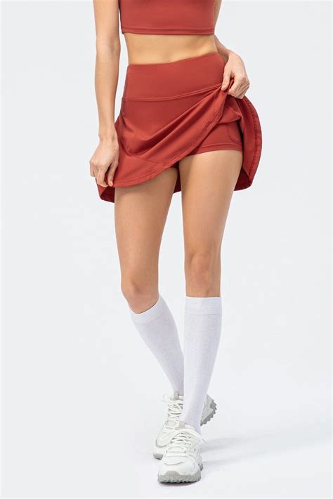 Pleated Tennis Skirts Built In Short Liner In 2022 Tennis Skirts Pleated Tennis Skirt Tennis