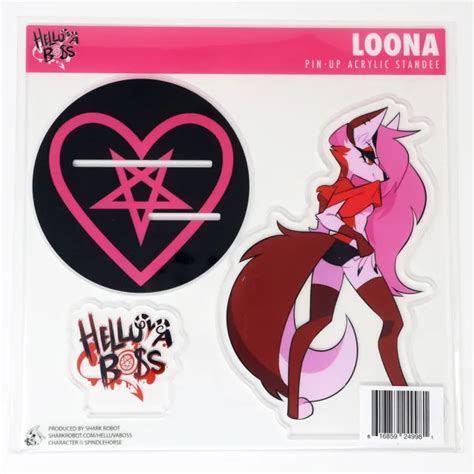 Helluva Boss Pin Up Loona Limited Edition Acrylic Stand Standee Figure