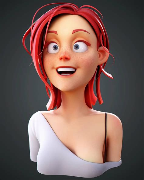 evie is a character i did for a full 3d texture course now available on my gumroad