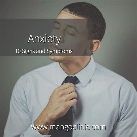 10 Signs And Symptoms Of Anxiety · Mango Clinic