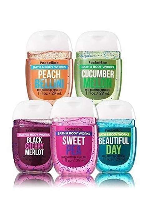 Bath And Body Works Anti Bacterial Hand Gel 5 Pack Ubuy Sweden