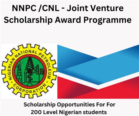 Nnpc Cnl Jv National University Scholarship Awards Programme 2023