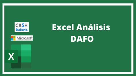 Excel An Lisis Dafo