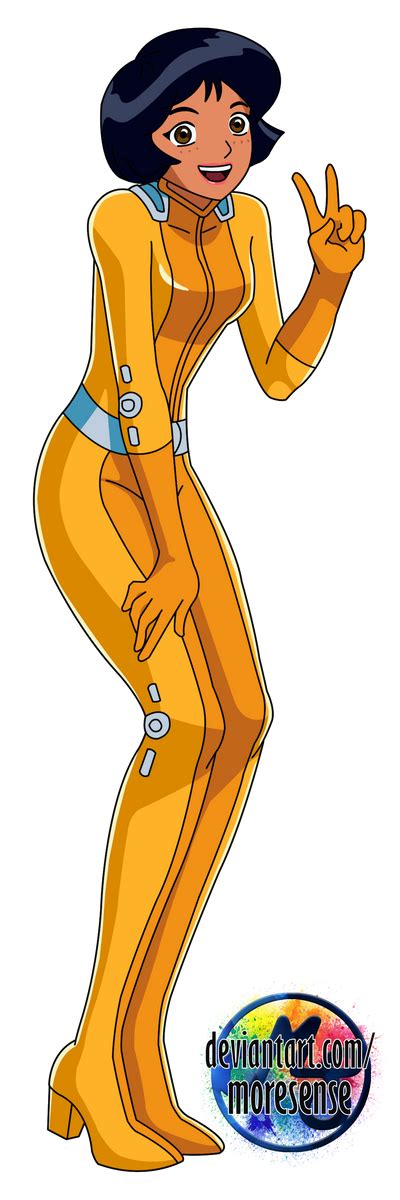 Totally Spies Alex Render By Moresense On Deviantart Fashion Illustration Dresses Totally