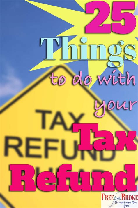 For example, if you receive 1099 income. How to Spend Your Income Tax Refund - 25 Ideas