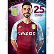 Aston Villa FC Morgan Sanson 20/21 Headshot Poster Offiziell - Etsy.de