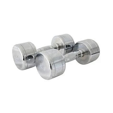 fixed weight gym chrome dumbbell weight 10 kg at rs 180 kg in ambattur id 22863348212