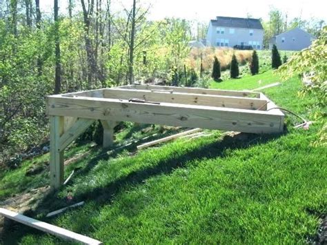 How To Build A Shed Foundation On Uneven Ground How To Build A Shed