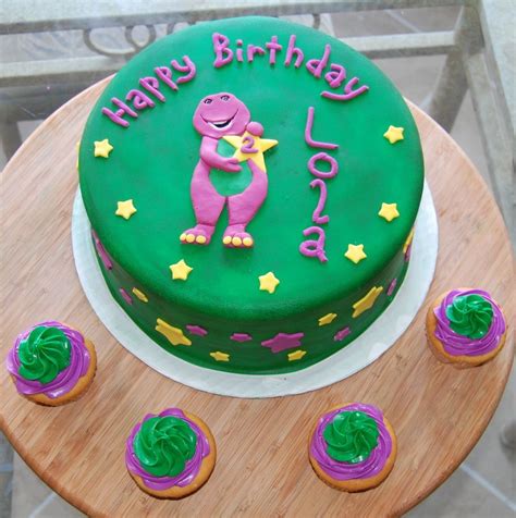 Barney Cake — Birthday Cakes Pastel De Barney Fiestas Infantiles